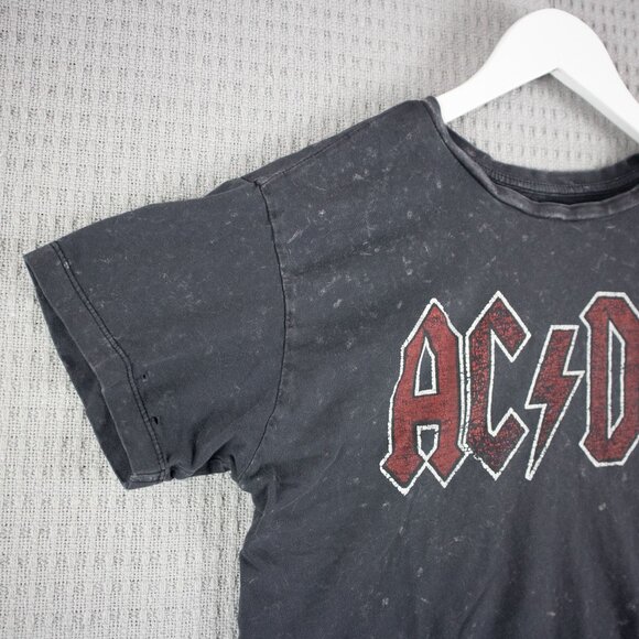 AC/DC 2022 Logo Crop Top Womens Small - Picture 3 of 8
